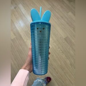 Blue Bunny Ears PEEPS Tumbler with Straw